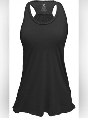 Racerback Workout Tank (Black, XL)